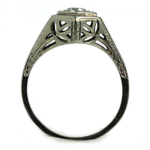 Art Nouveau Engagement Ring