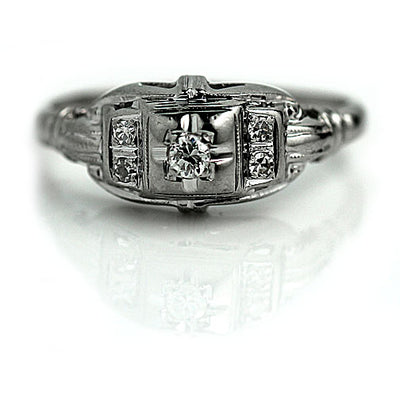 1930's Diamond Engagement Ring
