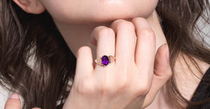 Amethyst Rings: Color, History & Vintage Styles
