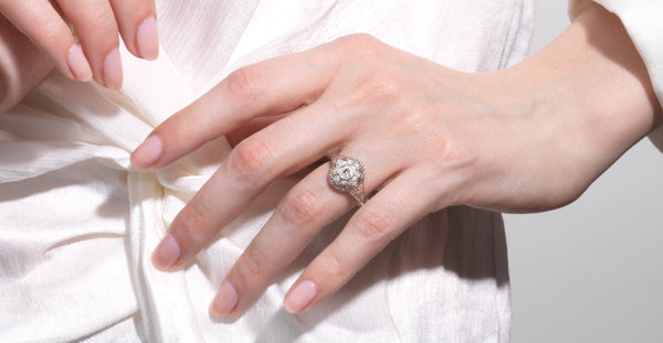 Authentic Art Deco Engagement Rings in NYC