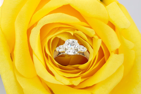 Vintage Style Engagement Rings
