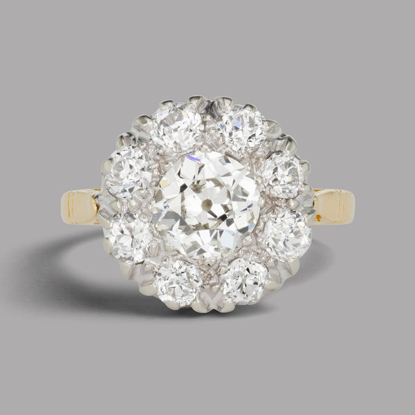 https://vintagediamondring.com/collections/cluster-engagement-rings