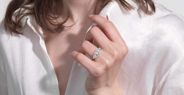 Mid Century Engagement Rings