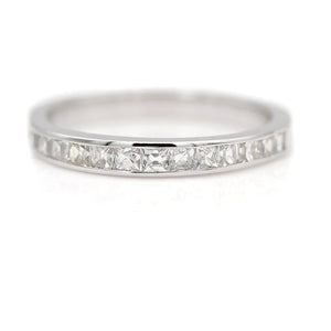 Vintage Style .80 CTW French Cut Diamond Vintage Wedding Ring