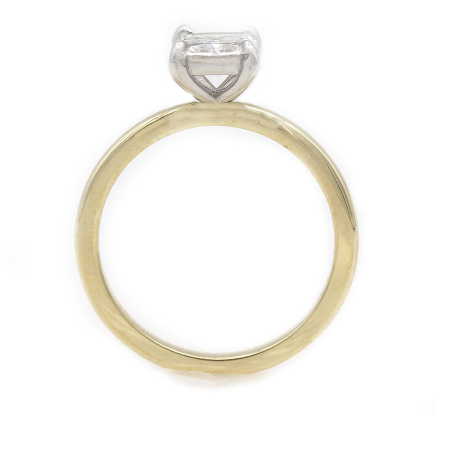 Vintage Style .71 Ct Antique Cushion Cut Diamond Solitaire Ring in Platinum  18K Gold | GIA G/VS2