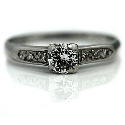 Classic .45 Carat Diamond Engagement Ring