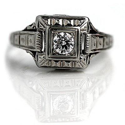 .25 Carat Art Deco Engagement Ring