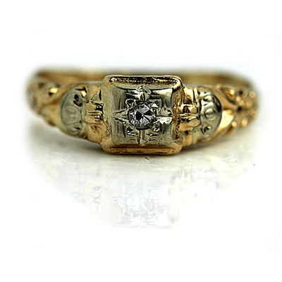 1940s Petite Engagement Ring 