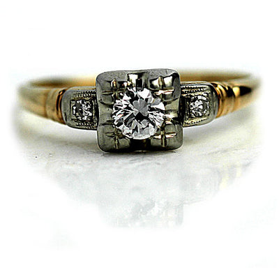 Mid Century Diamond Ring