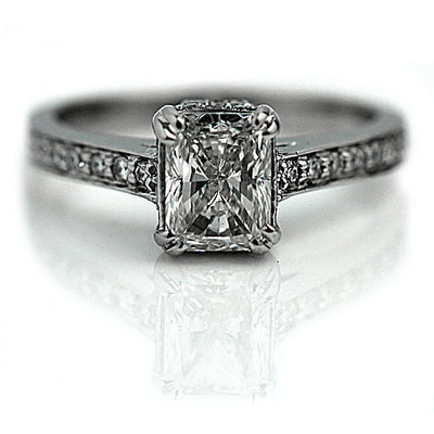 1.20 ct Radiant Cut Diamond Engagement Ring